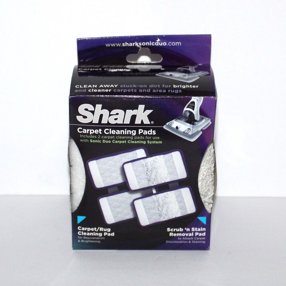 Shark Carpet Cleaning Pads 2 pack Genuine for Sonic Duo Cleaning System